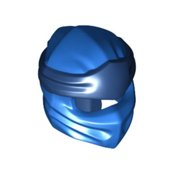 Part 40925pb02 - Minifigure, Headgear Ninjago Wrap Type 4 with Molded Dark Blue Headband Pattern