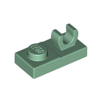 Onderdeel 44861 - Plaat, gemodificeerd 1 x 2 met open O-clip aan de bovenkant