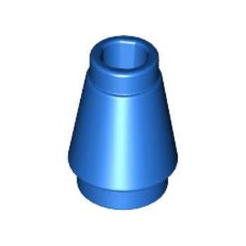 Onderdeel 4589b - Kegel 1 x 1 met bovenste groef