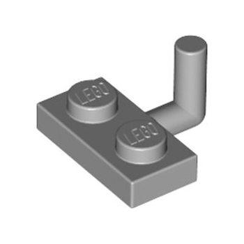 Onderdeel 4623a - Plaat, aangepast 1 x 2 met stangarm omhoog (horizontale arm 6 mm)