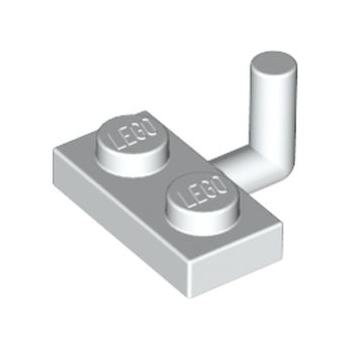 Onderdeel 4623a - Plaat, aangepast 1 x 2 met stangarm omhoog (horizontale arm 6 mm)