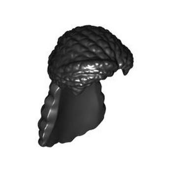 Part 6987 - Mini Doll, Hair Female Long Braided with Wide Ponytail