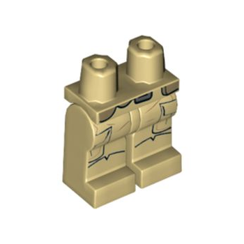 Onderdeel 970c00pb0486 - Heupen en benen met SW-zakken, oranje vouwen en laarzenpatroon
