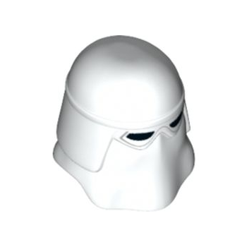 Part 16501pb01 - Minifigure, Headgear Helmet SW Snowtrooper with Black Eye Holes Pattern