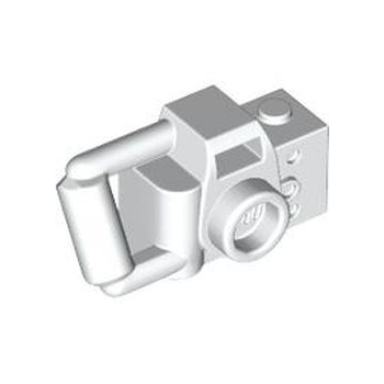 Onderdeel 30089b - Minifiguur, gebruiksvoorwerpcamera in handheldstijl met verlengde handgreep