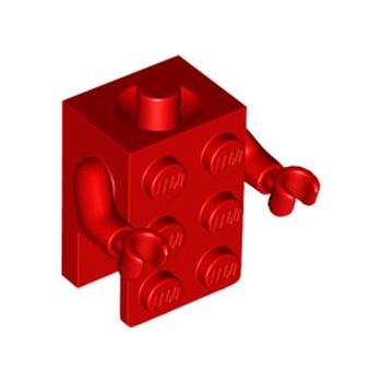 Teil 37191c00 - Torso, 2 x 3 Ziegelkostüm / (Gleiche Farbe) Arme / (Gleiche Farbe) Hände