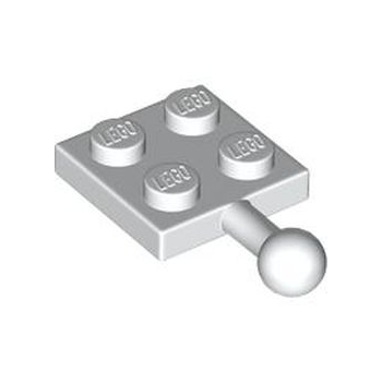 Onderdeel 3729 - Plaat, aangepast 2 x 2 met trekhaak