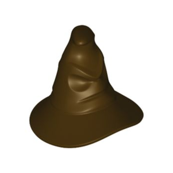 Part 38974 - Minifigure, Headgear Hat, Wizard / Witch with Face (HP Sorting Hat)