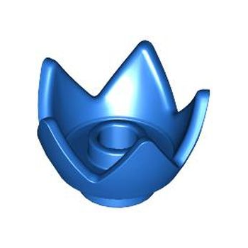 Teil 39262 - Minifigur, Kopfbedeckung Krone Eierschale mit 5 Spitzen und Mittelbolzen