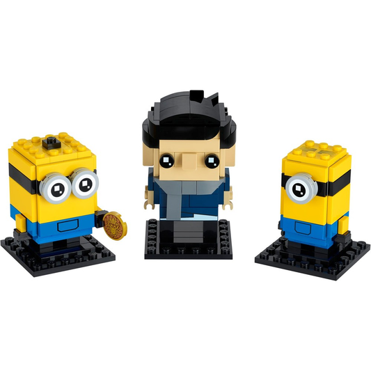 LEGO® BrickHeadz™ Gru, Stuart en Otto 40420 Bouwpakket (244 Stukjes)