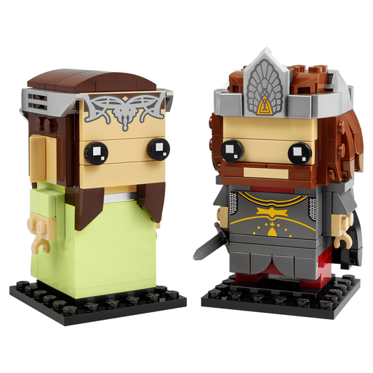 LEGO® BrickHeadz™ Aragorn™ &amp; Arwen™ 40632 verzamelset (261 stuks)