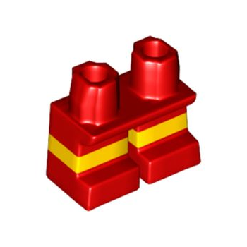 Onderdeel 41879pb001 - Korte pijpen met gegoten horizontaal geel strepenpatroon
