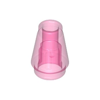 Onderdeel 4589b - Kegel 1 x 1 met bovenste groef