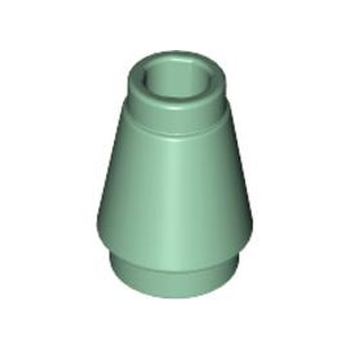 Onderdeel 4589b - Kegel 1 x 1 met bovenste groef