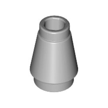 Onderdeel 4589b - Kegel 1 x 1 met bovenste groef