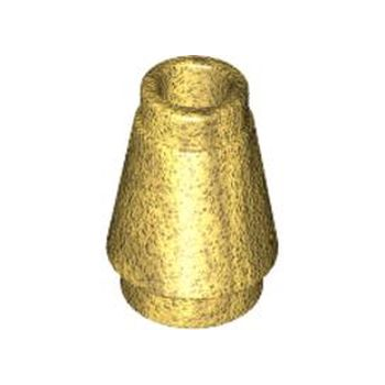 Onderdeel 4589b - Kegel 1 x 1 met bovenste groef