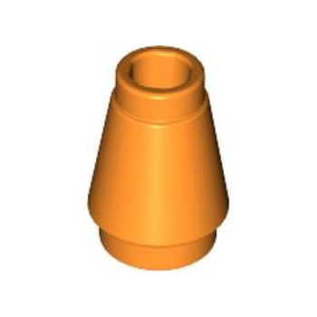 Onderdeel 4589b - Kegel 1 x 1 met bovenste groef