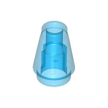 Onderdeel 4589b - Kegel 1 x 1 met bovenste groef