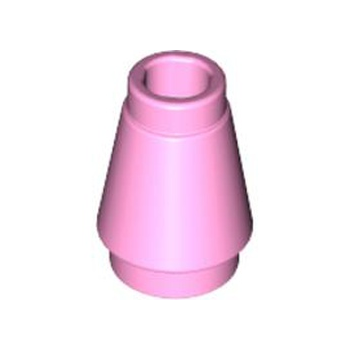 Onderdeel 4589b - Kegel 1 x 1 met bovenste groef
