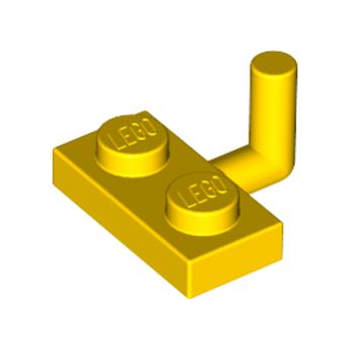 Onderdeel 4623a - Plaat, aangepast 1 x 2 met stangarm omhoog (horizontale arm 6 mm)
