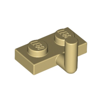 Onderdeel 4623b - Plaat, aangepast 1 x 2 met stangarm omhoog (horizontale arm 5 mm)