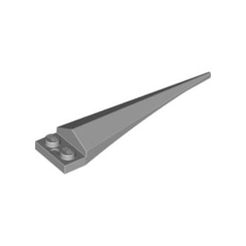 Part 61406pb03 - Plate, Modified 1 x 2 with Angular Extension with Molded Flexible Light Bluish Gray Tip Pattern