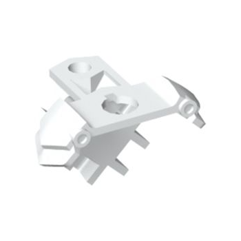 Teil 65183 – Minifiguren-Schulterpolster mit Scheide für 2 Katanas und Stangenloch