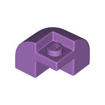 Part 67810 - Slope, Curved 2 x 2 x 1 1/3 Corner Round with Recessed Stud