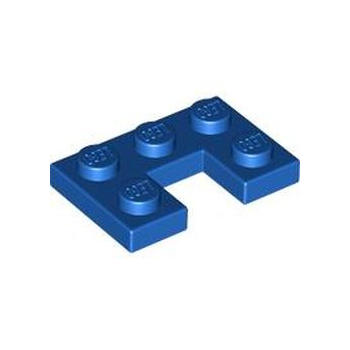 Onderdeel 73831 - Plaat, gemodificeerd 2 x 3 met 1 x 1 uitsparing