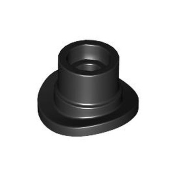 Onderdeel 77108 - Minifiguur, hoge hoed met kleine speld en open bovenkant