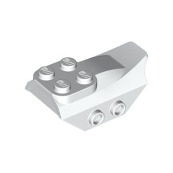 Part 79897 - Slope, Curved 4 x 2 with 4 Studs on Top, 2 Hollow Studs on Each Side, Wing End