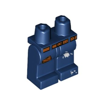 Onderdeel 970c00pb0998 - Heupen en benen met patch- en verfvlekkenpatroon