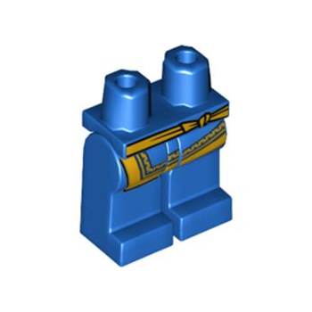 Onderdeel 970c00pb1077 - Heupen en benen met geel sjerp- en gewaadzoompatroon