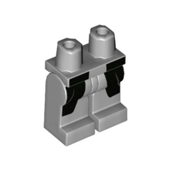 Teil 970c00pb1246 – Hüften und Beine mit schwarzem Rockschößenmuster